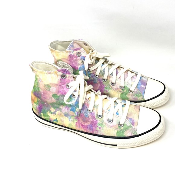 Converse Men's Size 169038C Chuck Taylor All Star Multicolor Canvas High Sneaker - Picture 6 of 9